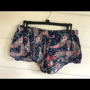 Colorful Flowy Shorts